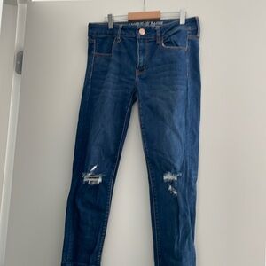 American Eagle Destroyed Jeggings